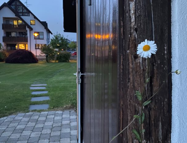 Gästehaus am Abend